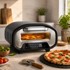 HOMESTAR električna peć za pizzu 12" s 8 programa, 430 °C, keramičkim kamenom, 2200 W